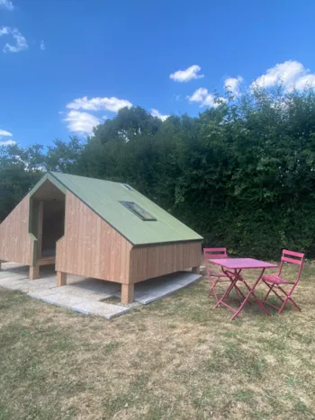 Mietunterkunft - Hütte Fernweh – Gemeinschaftstoiletten - Glamping Sainte-Suzanne
