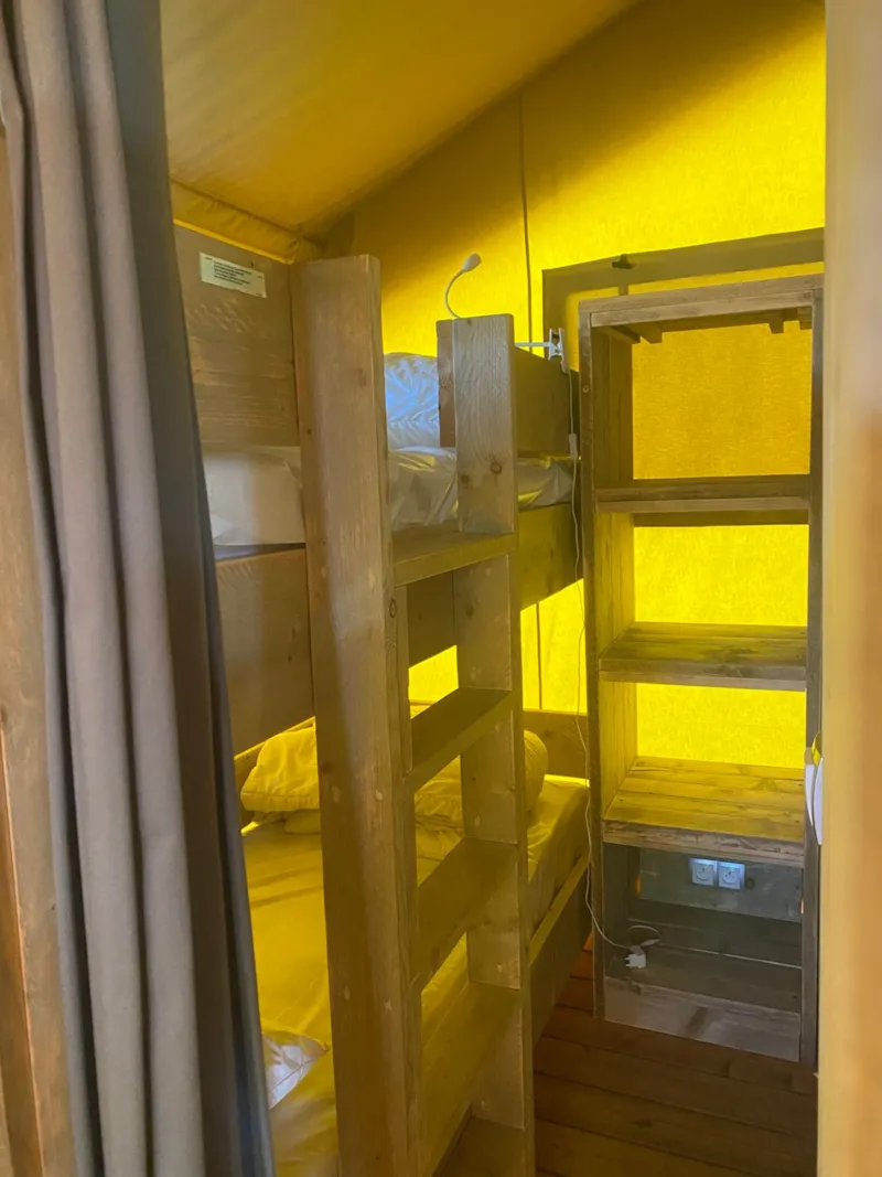 Lodge Toilée Avec Terrasse Couverte - Avec Sanitaires 4 Pers.