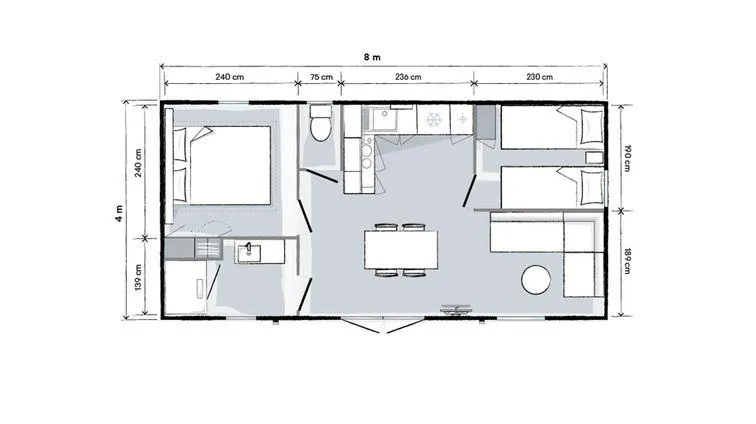 Cottage Loeiza - 2 Chambres - Draps Inclus Pour Tout Séjour De Plus De 6 Nuits