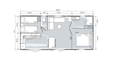 COTTAGE TITOUAN / 2 bedrooms - bed linen included for stays over 6 nights — 7