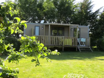 Location - Cottage Loeiza - 2 Chambres - Draps Inclus Pour Tout Séjour De 7 Nuits Ou Plus - Camping Les Vergers de Squividan