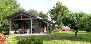 Location - Chalet Bleu - Camping Les Vergers de Squividan