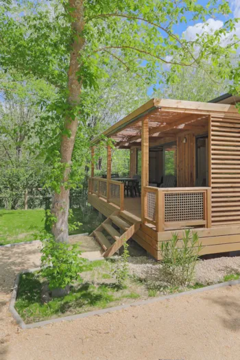 Location - Chalet Heol / 2 Chambres - Draps Inclus Pour Tout Séjour De 7 Nuits Ou Plus - Camping Les Vergers de Squividan