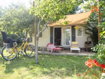 Mietunterkunft - Famille - 3 Schlafzimmer 32M² - Klima - Camping Le Serignan Plage Nature