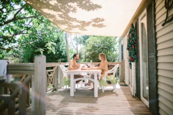 Mietunterkunft - Harmonie - 2 Schlafzimmer 30M² - Klima - Camping Le Serignan Plage Nature