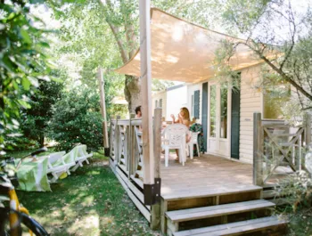 Mietunterkunft - Garrigue - 2 Schlafzimmer 27M² - Camping Le Serignan Plage Nature