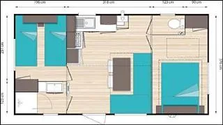 Mobil-Home "Confort"       Proche De La Vie Du Camping