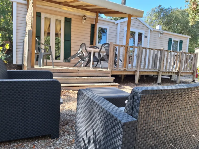 Mobil-Home "Famille Xxl"  3 Chambres Spacieux Au Calme