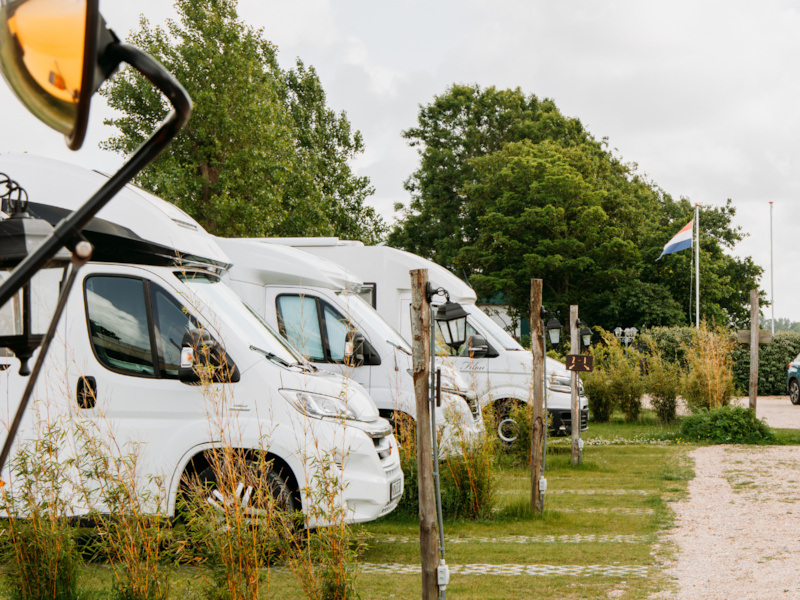 Stellplatz für Wohnmobile -