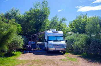 Stellplatz - Stellplatz Pauschale Plage *** - Wohnmobile - YELLOH! VILLAGE - LE SERIGNAN-PLAGE