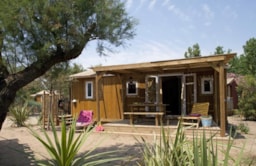 Accommodation - Wooden Cabin Pêcheur Specific 2 Bedrooms Premium Air Conditioning - YELLOH! VILLAGE - LE SERIGNAN-PLAGE