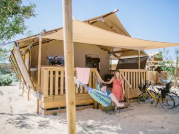 Mietunterkunft - Zelt Tennis 2 Zimmer ** - YELLOH! VILLAGE - LE SERIGNAN-PLAGE