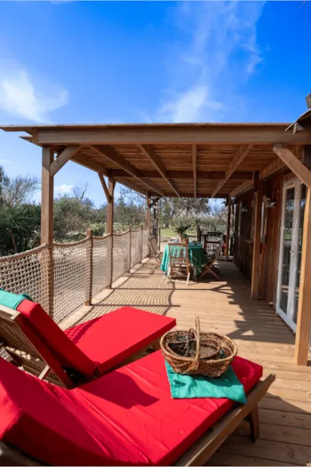 Mietunterkunft - Hütte 'Pêcheur' 2 Zimmer Premium Klimaanlage - YELLOH! VILLAGE - LE SERIGNAN-PLAGE