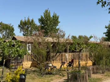 Mietunterkunft - Cabane 'Jardin' 3 Schlafzimmer Premium Klimaanlage - YELLOH! VILLAGE - LE SERIGNAN-PLAGE