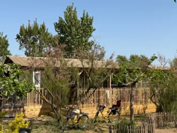 Mietunterkunft - Cabane Jardin 2 Zimmer Premium Klimaanlage - YELLOH! VILLAGE - LE SERIGNAN-PLAGE