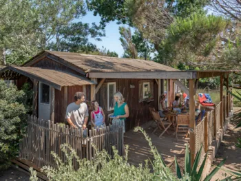 Mietunterkunft - Cabane 'Pêcheur' 3 Schlafzimmer Premium Klimaanlage - YELLOH! VILLAGE - LE SERIGNAN-PLAGE