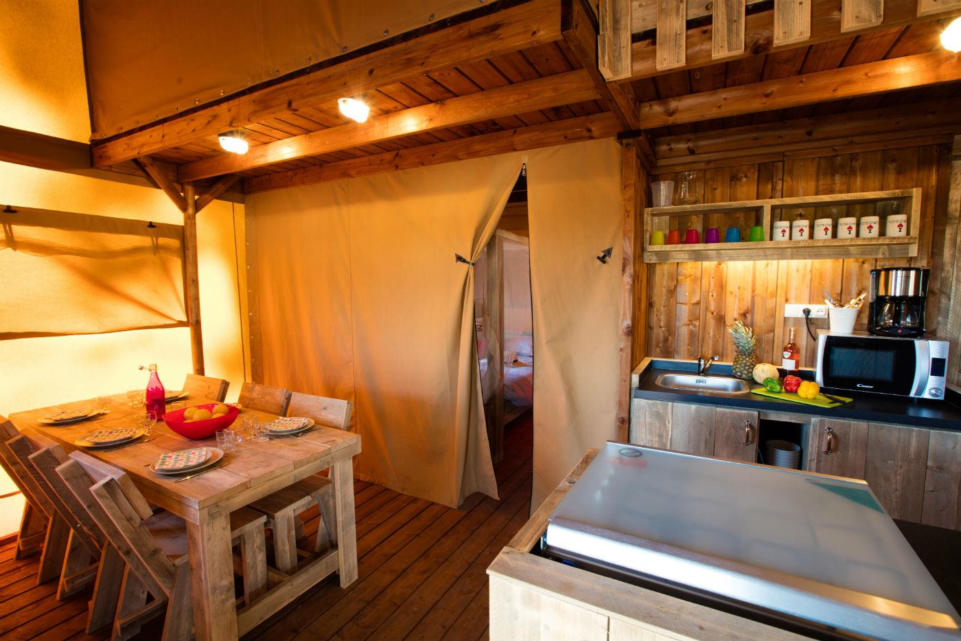 Accommodation - Safari Lodge - Camping Eurosol