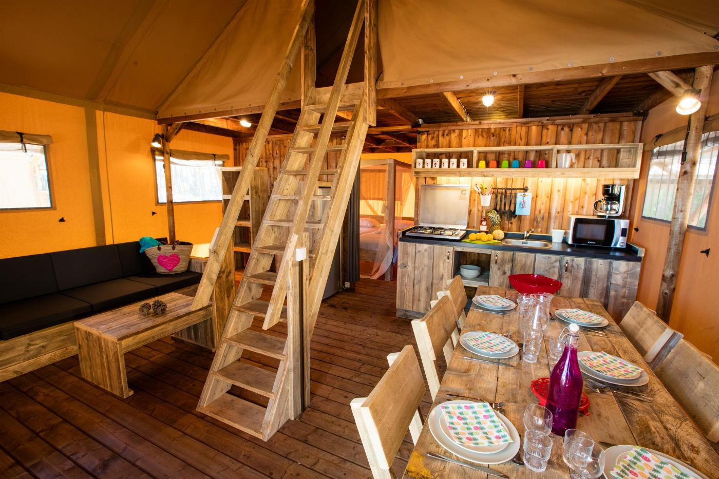 Accommodation - Indiana Lodge - Camping Eurosol