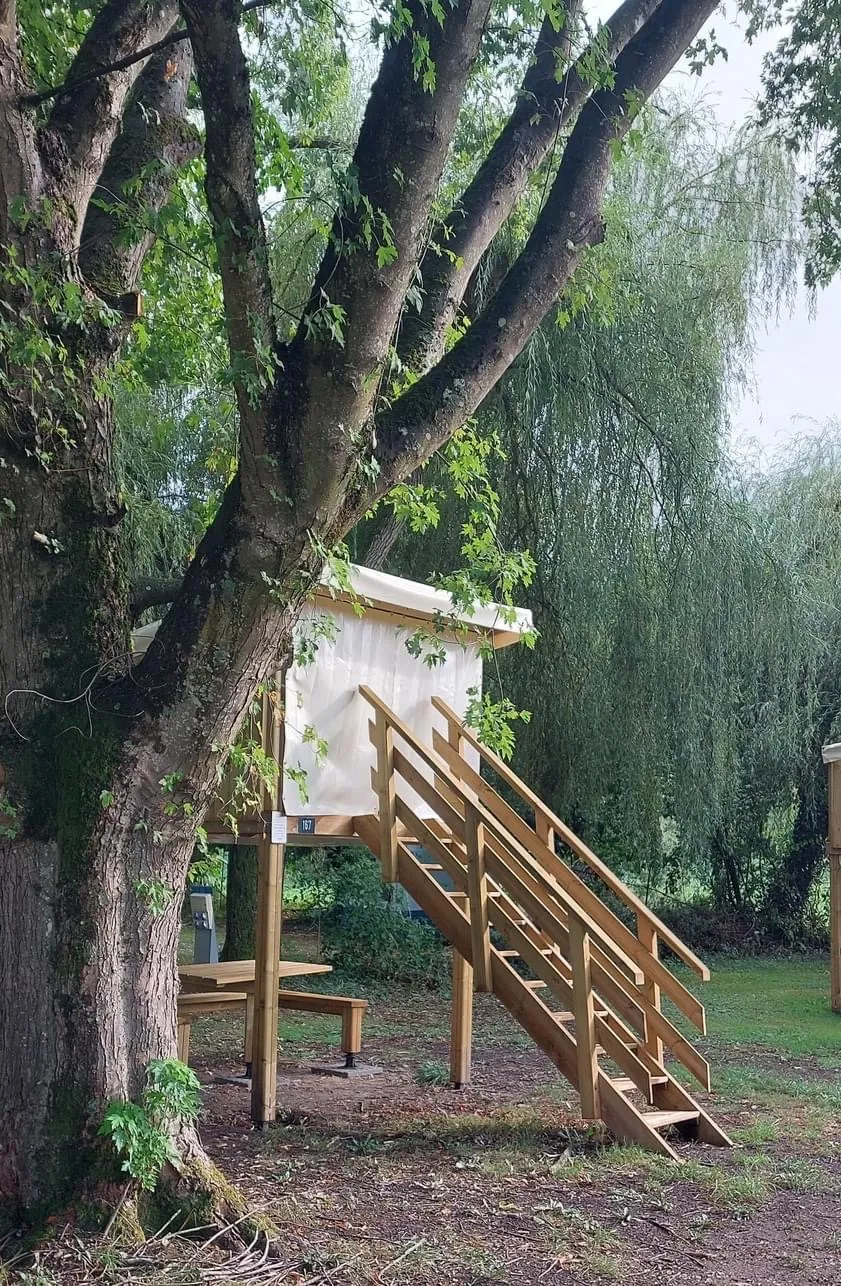 Location - Tente Campetoile - Sans Sanitaire - Camping Au Bon Endroit