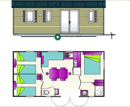 Conforta 3    32M² Option Clim Portable En Nbre Limité