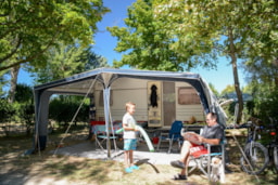 Piazzole - Forfait: Piazzola + Auto + Roulotte - Camping L'Oasis du Verdon