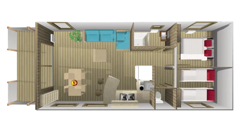 Natura Vip  32 M² Climatisé / Tv