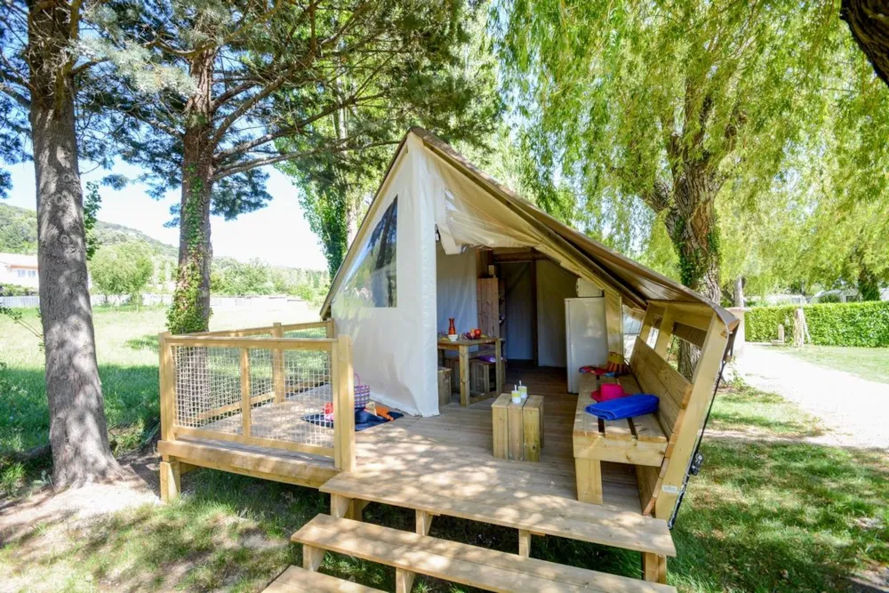 Accommodation - Natura 2   21 M² Option Clim Possible - Camping L'Oasis du Verdon
