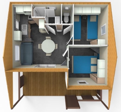 PREMIUM 2    26.5 m² air-conditioning - TV / BBQ — 10
