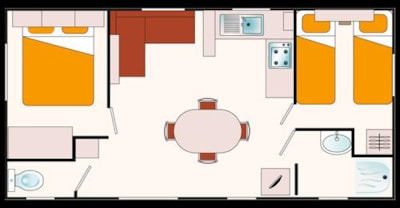 PRESTIGE 2 air-conditioning option private garden 30 m² / TV — 8