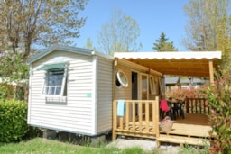 Mietunterkunft - Conforta 2    21M² - Camping L'Oasis du Verdon