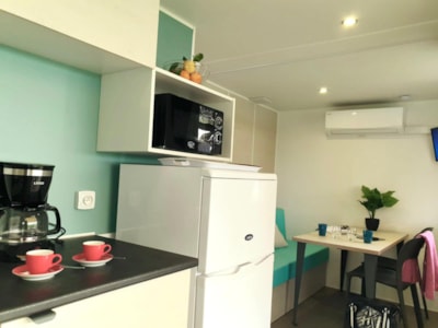 PRESTIGE 1 Air-conditioned MOBILHOME 20 m² / TV — 4