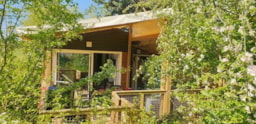 Accommodation - Premium 2    32 M² Air-Conditioning With View  Tv / Bbq - Camping L'Oasis du Verdon