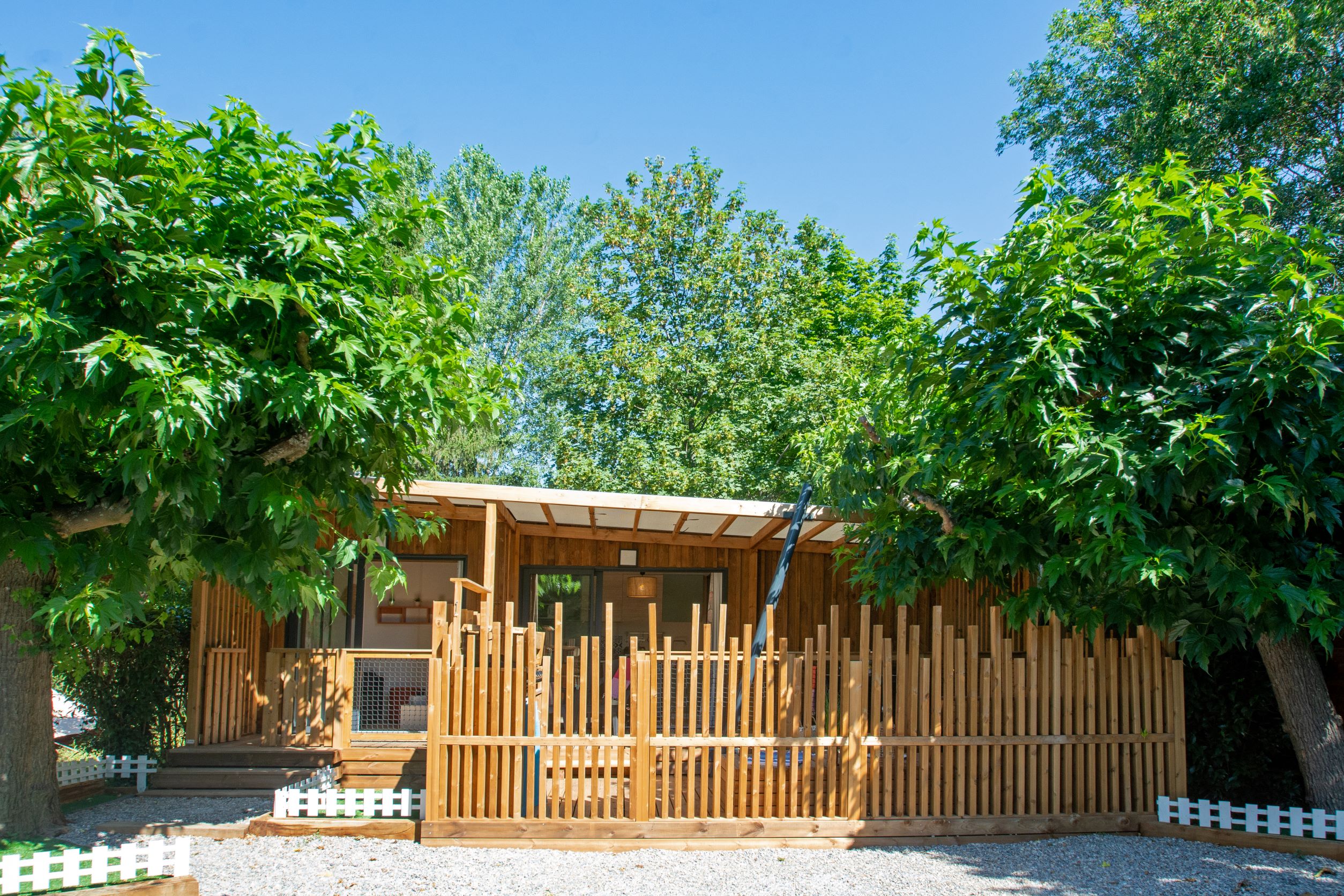 Location - Premium Vip Climatisé 35 M² - Camping L'Oasis du Verdon