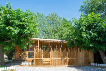 Mietunterkunft - Premium Vip Klimaanlage 35 M² Tv / Lv / Bbq-Plancha - Camping L'Oasis du Verdon