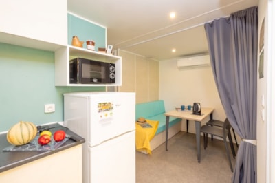 PRESTIGE 1 Air-conditioned MOBILHOME 20 m² / TV