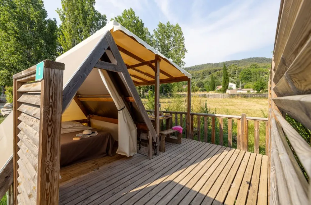 Location - Natura 1   6 M² - Camping L'Oasis du Verdon