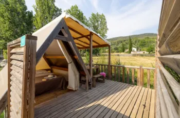 Mietunterkunft - Natura 1   6 M² - Camping L'Oasis du Verdon