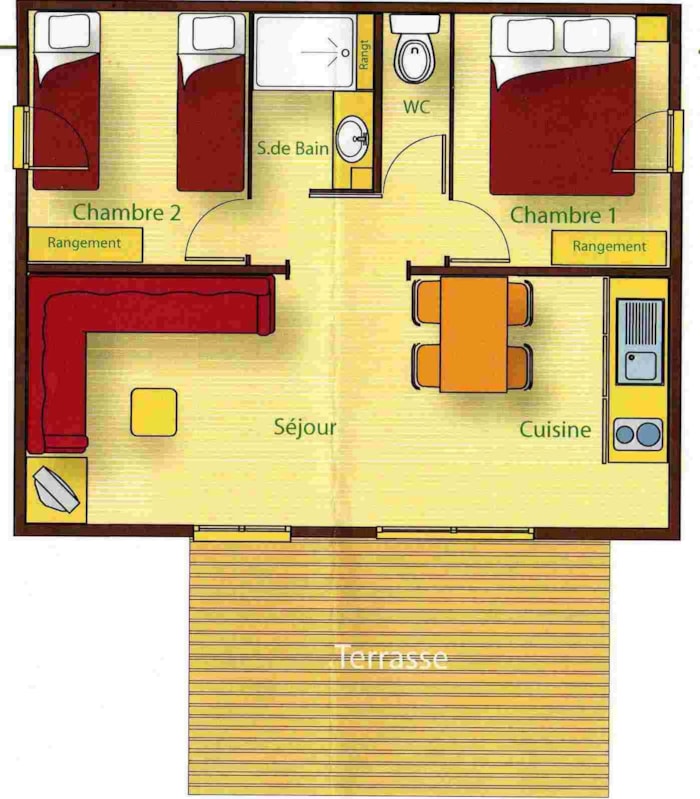 Chalet Sapin -2 Chambres- Le Chalet Très Spacieux Pour Les Familles-