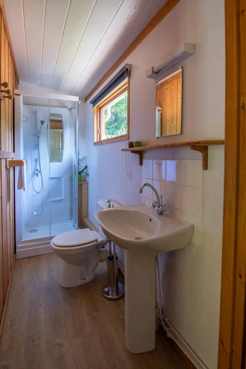 Chalet Noisetier - 1 Chambre - Séjour Cozy En Pleine Nature