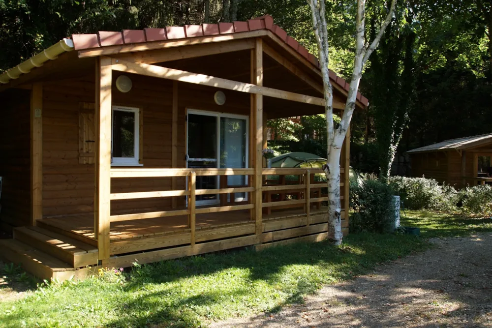 Location - Chalet Bouleau - 2 Chambres - Confort Et Charme Dans La Nature - Camping de la Forêt