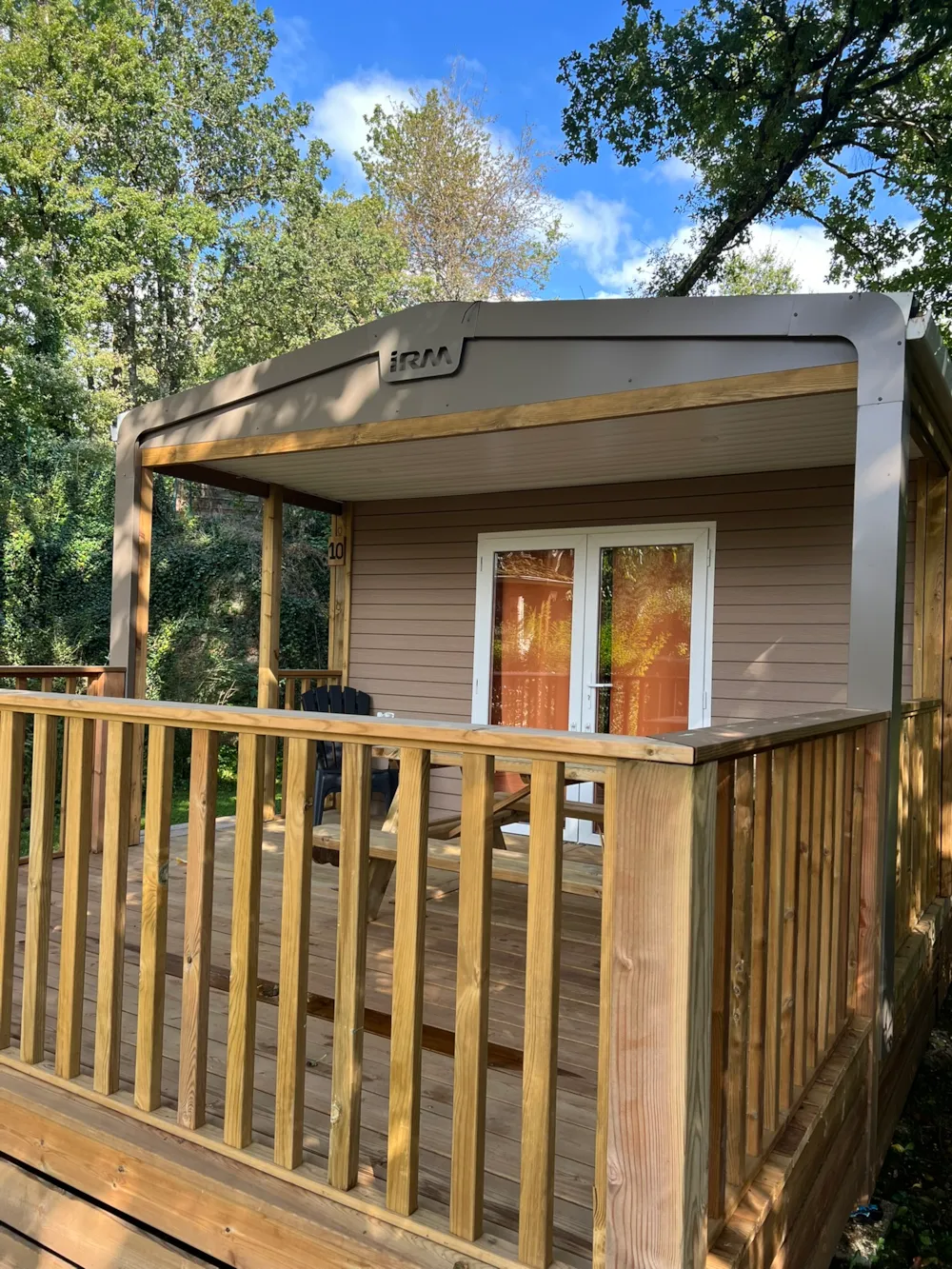 Location - Mobil-Home Tilleul - 2 Chambres - Moderne Et Lumineux Pour Un Séjour Détente - Camping de la Forêt