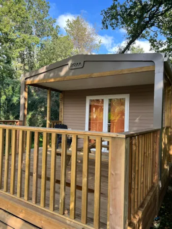 Mietunterkunft - Mobilheim Tilleul – 2 Schlafzimmer – Modern Und Hell Für Einen Erholsamen Aufenthalt - Camping de la Forêt