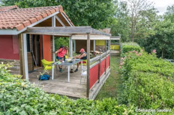 Mietunterkunft - Bungalow Isabelle - Camping Les Grésillons