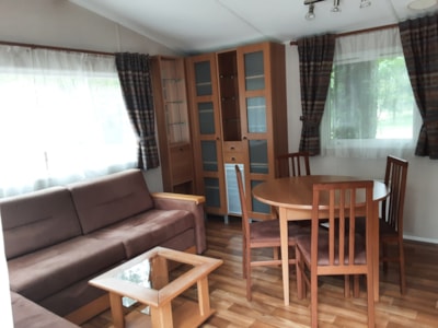 Mobile-home 2 bedrooms auvent IRM bois — 2