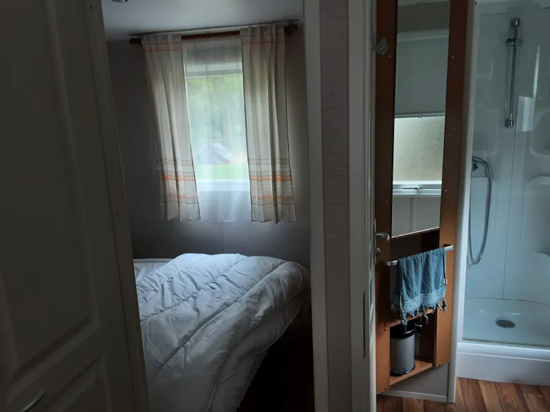 Mobil-Home 2 Chambres Avec Auvent Irm Bois