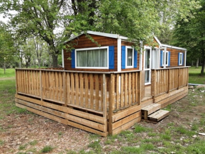 Mobile-home 2 bedrooms auvent IRM bois — 6
