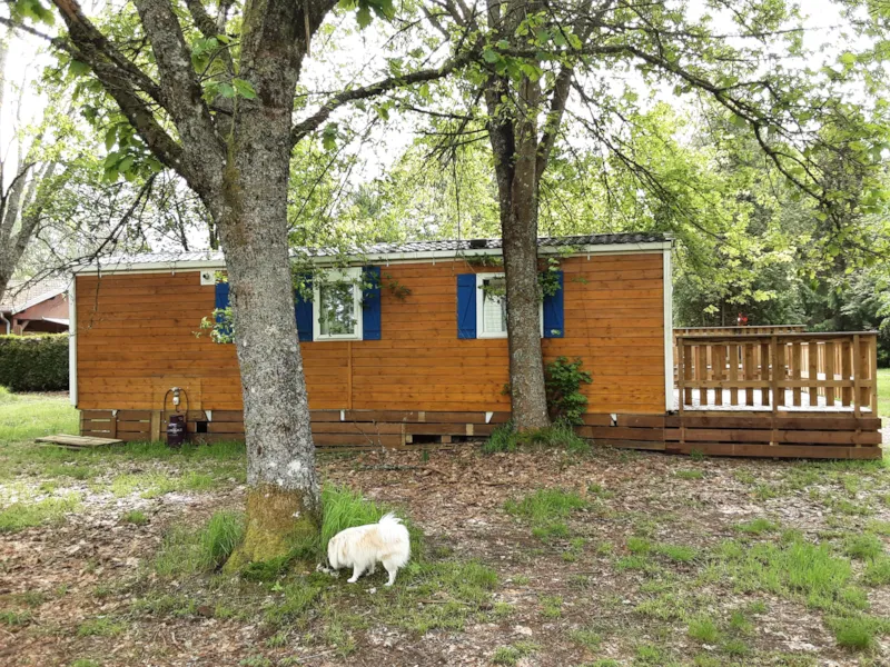 Mobil-Home 2 Chambres Avec Auvent Irm Bois