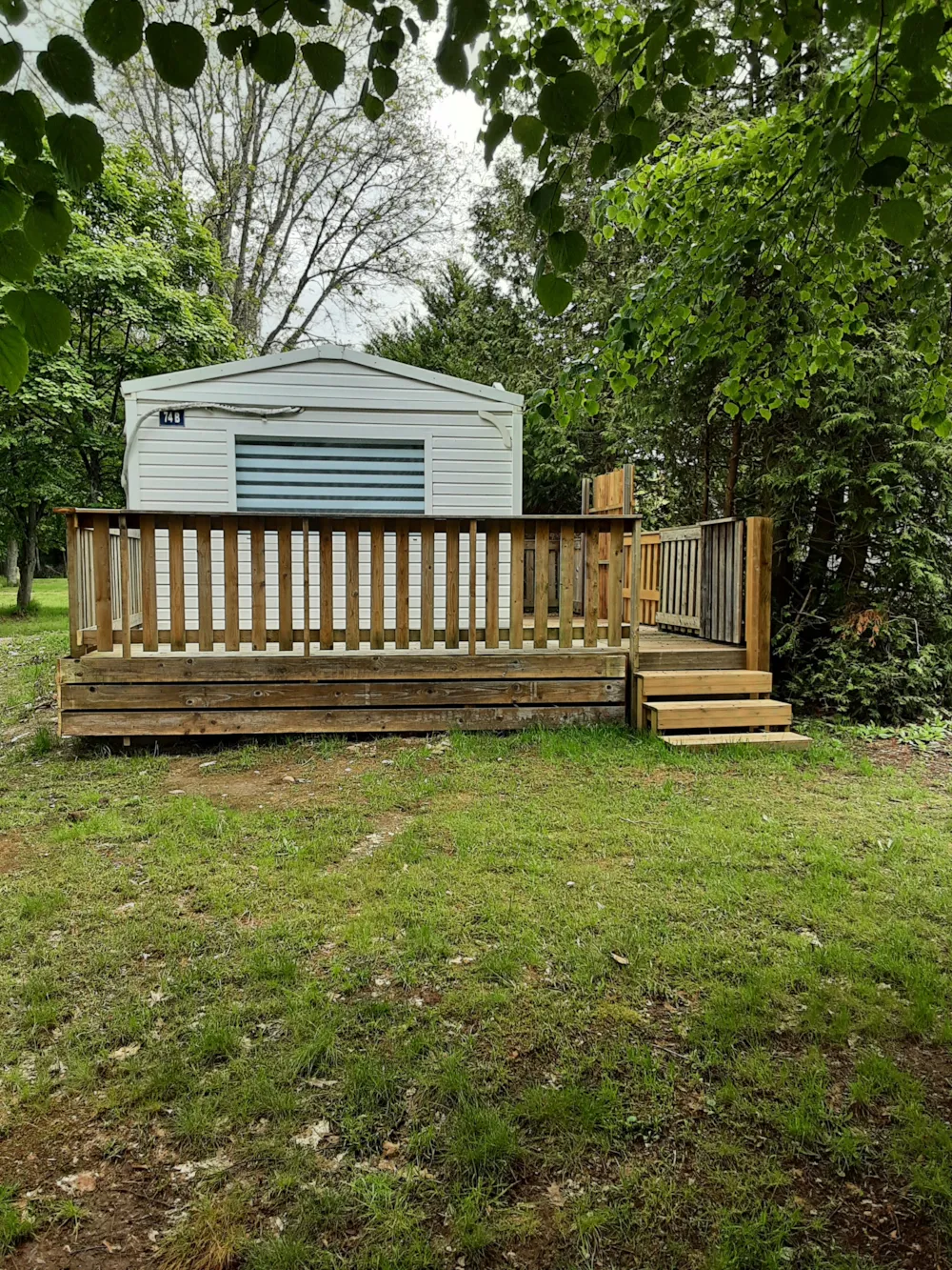 Location - Mobil-Home Tout Confort 2 Chambres Moderne - Camping Pré Vologne