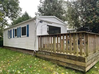 Location - Mobil-Home 2 Chambres 1 Salon Et Cuisine Équipé - Camping Pré Vologne