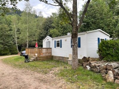 Mobile home - 2 bedrooms - 1 living room and equipped kitchen — 2